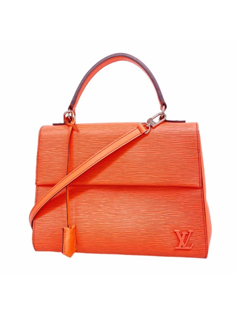Louis Vuitton Handbag Epi Cluny MM Poppy Petal 2-Way Bag